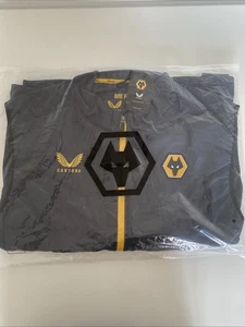 Wolverhampton Wanderers 2021-22 Castore Player Issue Pro Travel Jacket Size 3XL - Picture 1 of 24