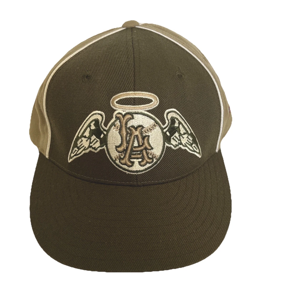 American Needle Los Angeles Angels Baseball Dad Hat - Unstructured Crown, Adjustable, Pigmented Twill, Embroidered Logo - View #9