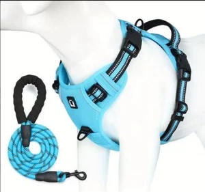 Hundegeschirr , Anti-Zug Brustgeschirr ,Sicherheitsgeschirr Reflektierend - Bild 1 von 27