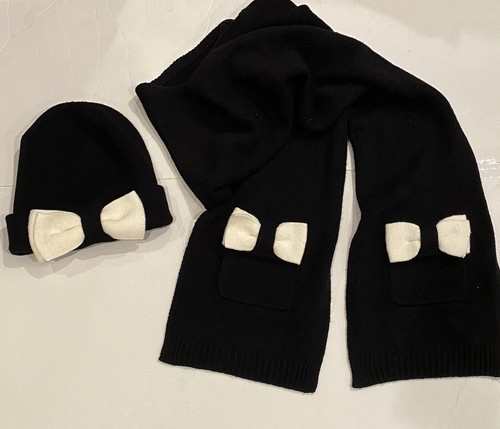 Lotto 2 set sciarpa e cofano bambina Kate Spade