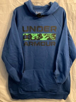 NWT Men's Regular/Big & Tall Under Armour Rival Fleece Pullover Hoodie assorted - Image 1 of 3