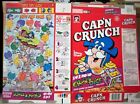 1991 Cap'n Crunch Crazy Dice Cereal Box kz449