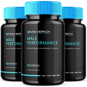 Maverick Male Support Vitamin Maximum Strength Supplement for Men 180 Capsules - Picture 1 of 8