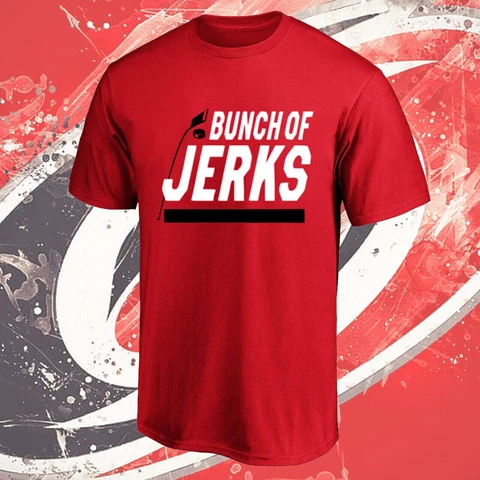 SALE! Bunch of Jerks Carolina Hurricanes T shirt Bunch of Jerks Shirt S-3XL Cover