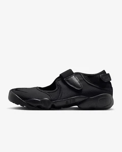 Nike Air Rift Breeze Black Women's Running Shoes Mesh DN1338-004 US 5-12 - Picture 1 of 8