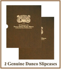 X2 Dansco Album Slipcases 1-1/8" Coin Protection Corrosion Inhibiting Covers NEW