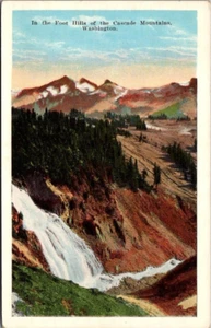 FOOTHILLS Cascade Mountains WASHINGTON unused Postcard - Picture 1 of 2