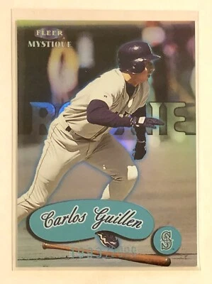 Carlos Guillen 1999 Fleer Mystique RC 1993/2999 Seattle Mariners #105 - Image 1 of 2