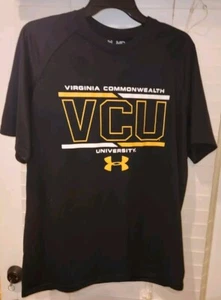 Under Armour VIRGINIA COMMONWEALTH RAMS vcu black shirt adult MEDIUM loose....B2 - Picture 1 of 7