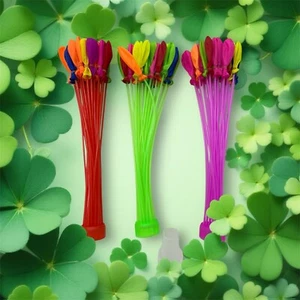 Packs of 111 Self Sealing Water Balloons Outdoor Water Bombs Garden Party Summer - Picture 1 of 3