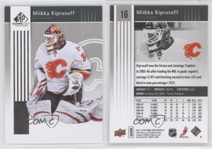 2011-12 SP Game Used Edition Miikka Kiprusoff #16