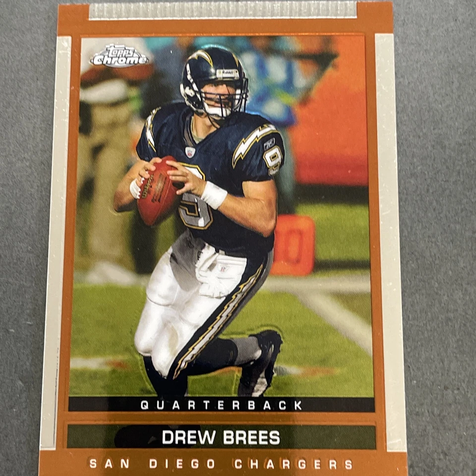 2003 Topps Chrome Draft Pick Drew Brees #82 (Nm+) - Image 1 of 3