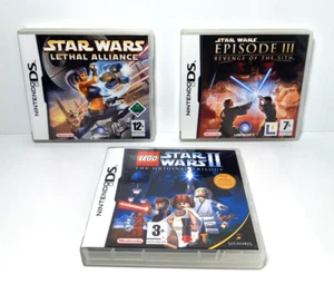 Star Wars DS Games X3 Nintendo 2DS Lego Fast Free P&P - Foto 1 di 8