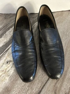 Men’s 13 N Bally Switzerland Black Slip On Loafer Soft Leather - Picture 1 of 11