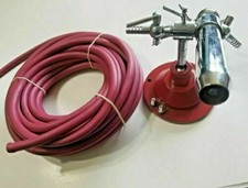 Glass Blowing Brass Torch Working Blast Burner Cast Iron Heavy Base