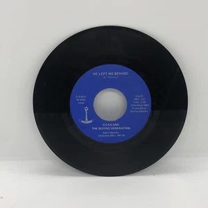 CILKA & SECOND GENERATION: he left me behind / polka nova Sidro Records 7" - Imagen 1 de 4