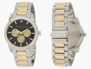 GEOFFREY BEENE Diamond Dial Two-tone Bracelet Watch 42mm #10058175 - Picture 1 of 5