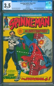 AMAZING SPIDER-MAN #129 (1975) ⭐ DUTCH EDITION - RARE ⭐ CGC 3.5 1st Punisher - Picture 1 of 3