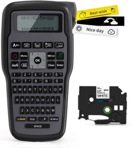 Industrial Label Maker Printer E1000 PRO Label Machine for P-Touch Tape TZe-231 - Picture 1 of 12