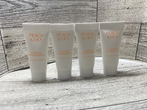 Menge 4 Pfirsich & Lilie Glas Haut Gesicht verfeinern Serum ~ je 0,16 Unzen ~ Neu - Bild 1 von 1