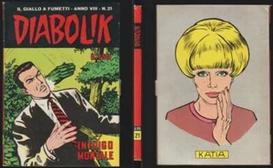 DIABOLIK JAHR VIII NR. 21 TÖDLICHE INTRIGE - 13. OKTOBER 1969 "PERFEKT" - Bild 1 von 1