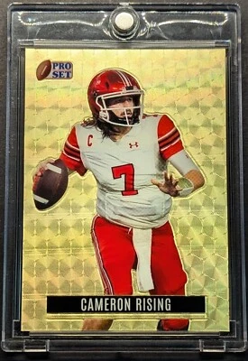 CAMERON RISING 1/1 Rookie Gold Vinyl 2024 Leaf Pro Set Superfractor Prizm SSP RC - Image 1 of 4