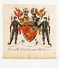 1843 von Korf-Schmising Lithographie-Wappen