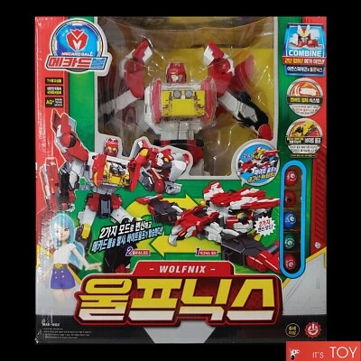 Mecard Ball WOLFNIX 2 Modes Transforming Robot Eagle Phoenix Bite Wolf Vehicle - Image 1 of 4