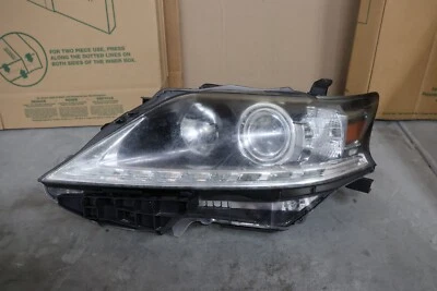 2013-2015 Lexus RX RX350 LED DRL Halogen Left LH Driver Side Headlight OEM - Image 1 of 4