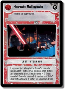 Star Wars CCG Impressive, Most Impressive Near-Mint/NM - Cloud City 1997 - Picture 1 of 1