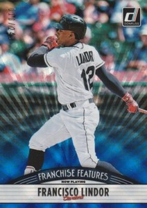 F.LINDOR / F.TATIS JR. 2019 DONRUSS FRANCHISE FEATURES  BLUE 10/249