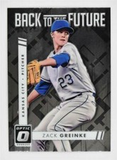 2016 Donruss Optic Back to the Future #9 Zack Greinke - NM-MT
