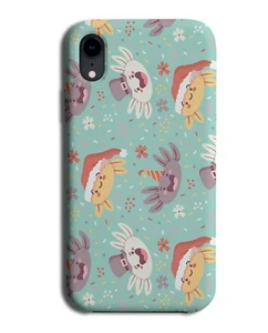 Funny Axolotl Christmas Pattern Phone Case Cover Fish Newt Reptile Lizard N914 - Picture 1 of 1