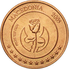 [#434492] Mazedonien, Medal, Essai 2 cents, 2005, UNZ, Kupfer