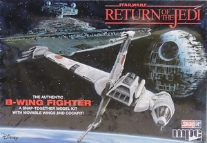 KIT MODELO PLÁSTICO STAR WARS RETURN OF THE JEDI B-WING FIGHTER MPC SNAP TOGETHER - Imagen 1 de 4