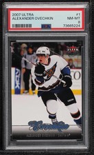 2007-08 Fleer Ultra Alex Ovechkin Alexander Ovechkin #1 PSA 8