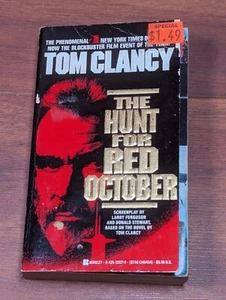DIE JAGD NACH DEM ROTEN OKTOBER von Tom Clancy 1990 Film Taschenbuch zum Binden - Bild 1 von 7