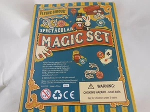 NIB Flying Circus Magic Set of 5 Tricks Cards, Dice, Coin, Balls,Rope - Picture 1 of 2