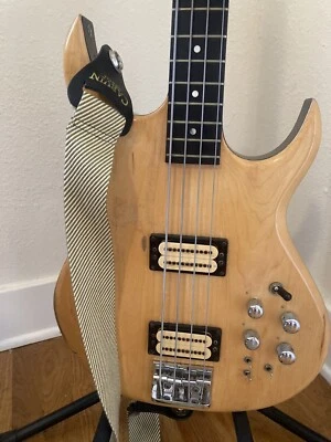 Vintage 1980’s Carvin BL-50 Solid Body Bass Guitar Right Handed READ - Image 1 of 4