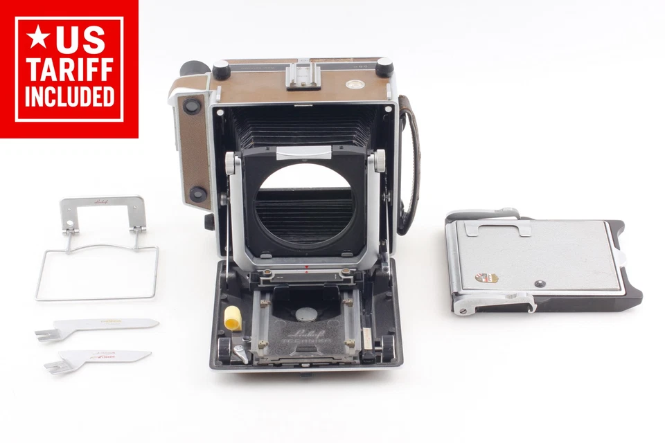 【As-Is】 Linhof Super Tehinica V RF 4x5 Large Format Film Camera Body From JAPAN - Image 1 of 4