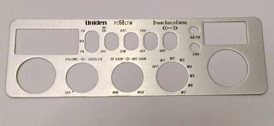 Placa frontal Uniden PC68LTW Foto 1 de 1