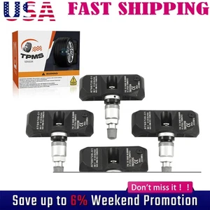 4-Pcs Tire Pressure Sensor TPMS For BMW E82 E90 E60 E66 E70 X3 X5 X6 Z4 433MHz - Picture 1 of 13