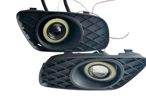 Kit de luces antiniebla para parachoques LED DRL halo ojo de ángel proyector Smart Fortwo 2008-2012 - Imagen 1 de 21
