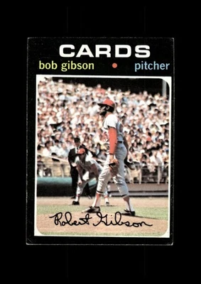 1971 Topps Set-Break No450 Боб Гибсон VG-VGEX *GMCARDS* - Изображение 1 из 2