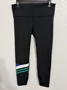 Gap Fit Damen Gr. M Schwarz Design Logo Ankle Leggings - Bild 1 von 4