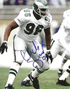 Autographed CLYDE SIMMONS Philadelphia Eagles 8x10 Photo w/COA - Picture 1 of 1