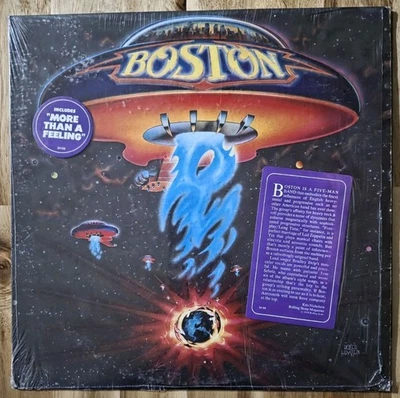 Boston 🥇  Self-titled 1976 1st Press CSM IOS Double Wally Cut Hype NM Vinyl  - Image 1 of 4