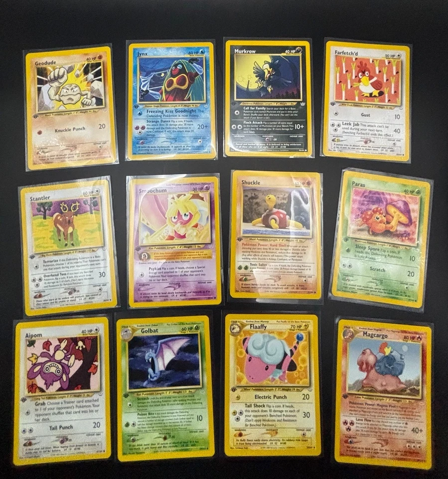 2001 Pokémon Neo Revelation 1st Edition Cards YOU PICK THE CARD Common/Uncommon - Image 1 of 1