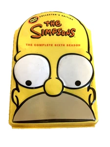 The Simpsons Complete Sixth Season 6 Collectors Edition DVD Set Homer Head Case - Picture 1 of 7