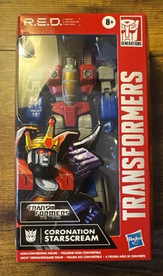 Transformers Movie Hasbro R.E.D. Coronation Starscream Action Figure BRAND NEW - Image 1 of 4